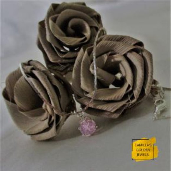 Pink Solitaire Cubic Zirconia Necklace - Picture 5 of 8